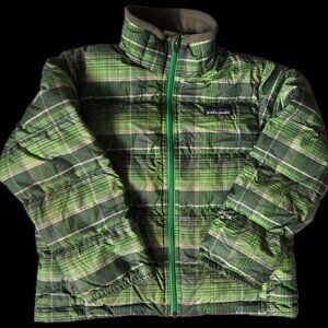 Green Patagonia Down Jacket - Size XS (5-6)